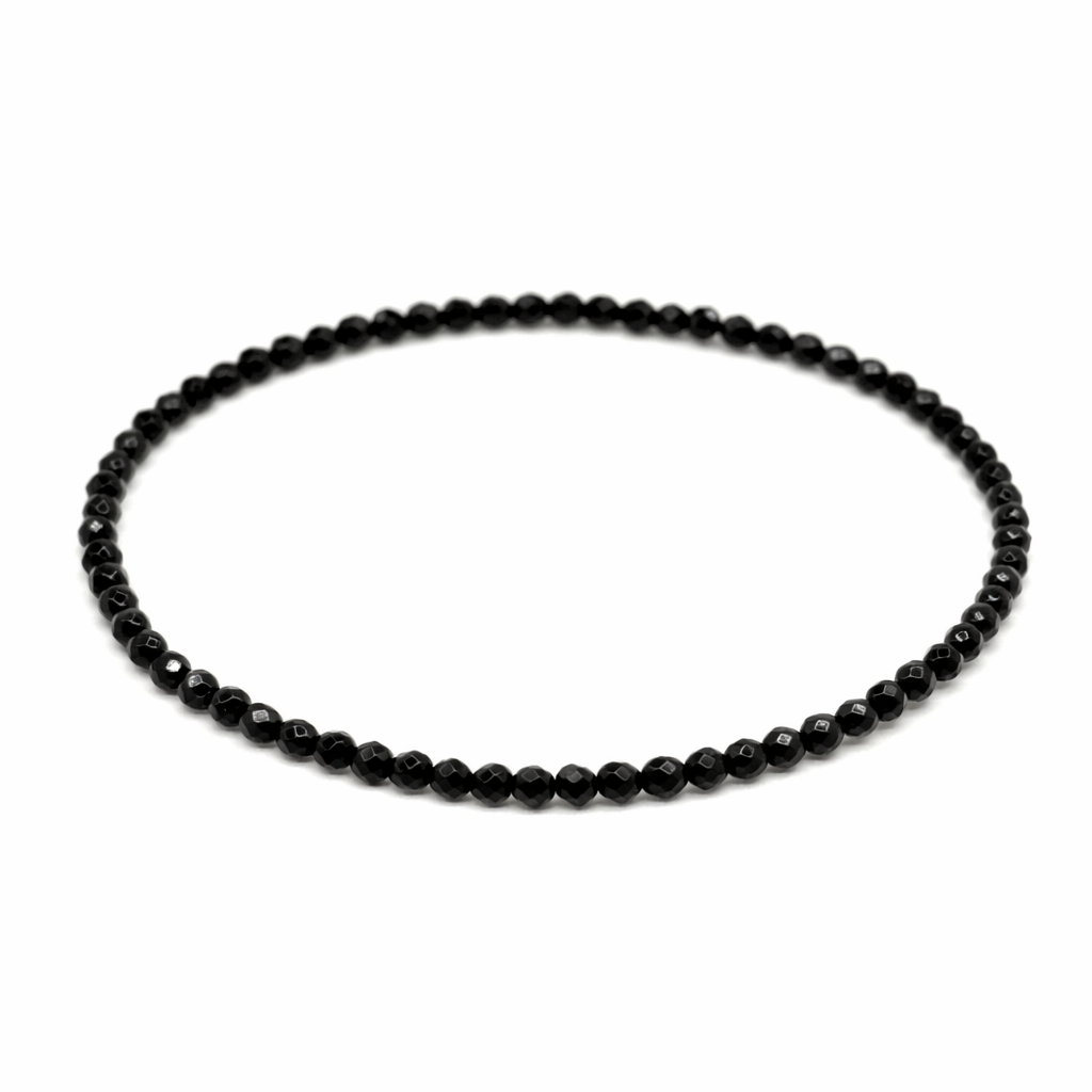 Cavigliera Pietre onice nero